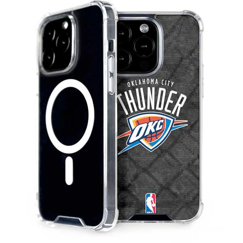NBA Oklahoma City Thunder Dark Rust iPhone 15 Pro MagSafe Case